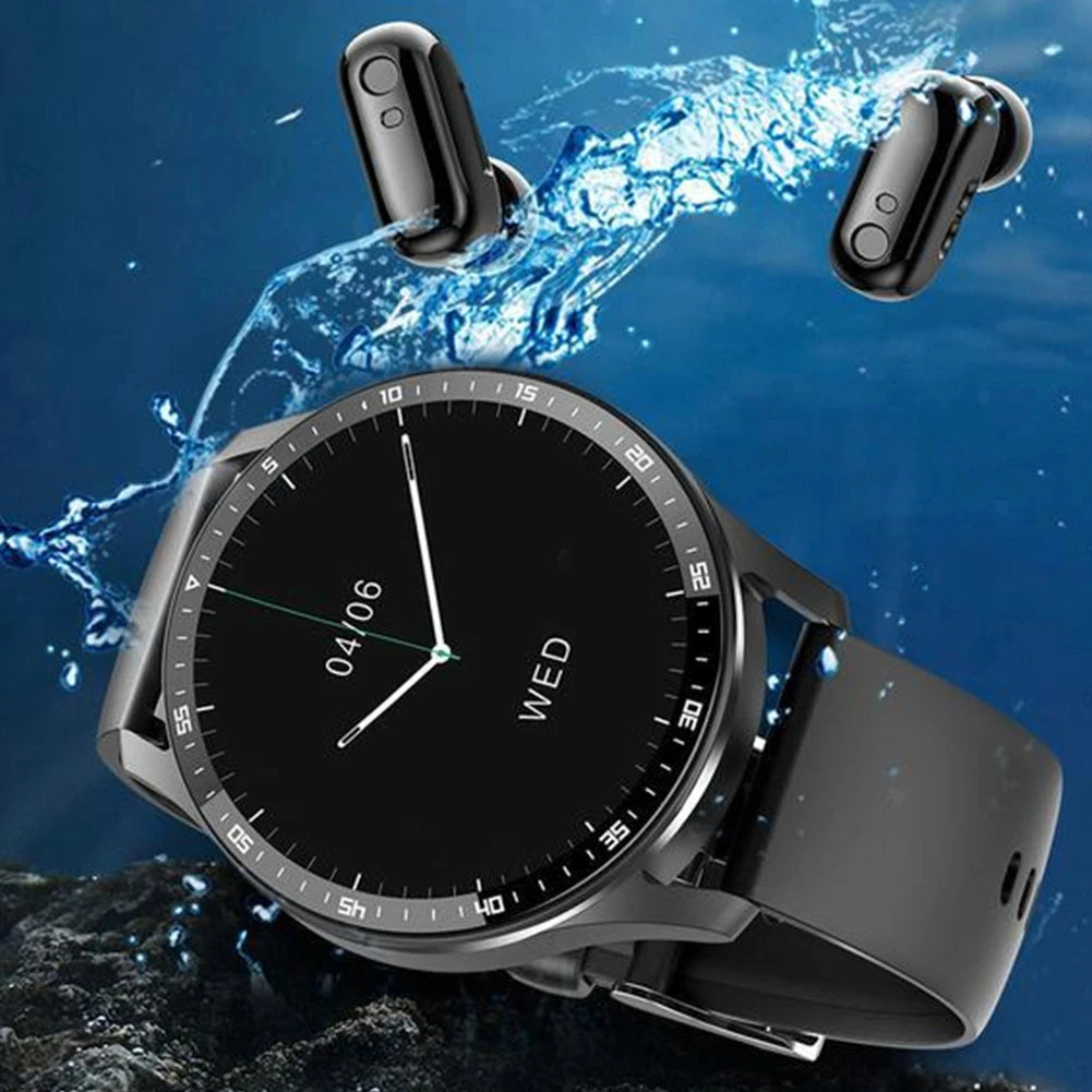 Smart Watch With Earbuds Smartwatch