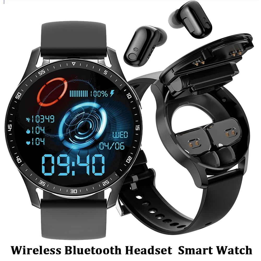 Smart Watch With Earbuds Smartwatch
