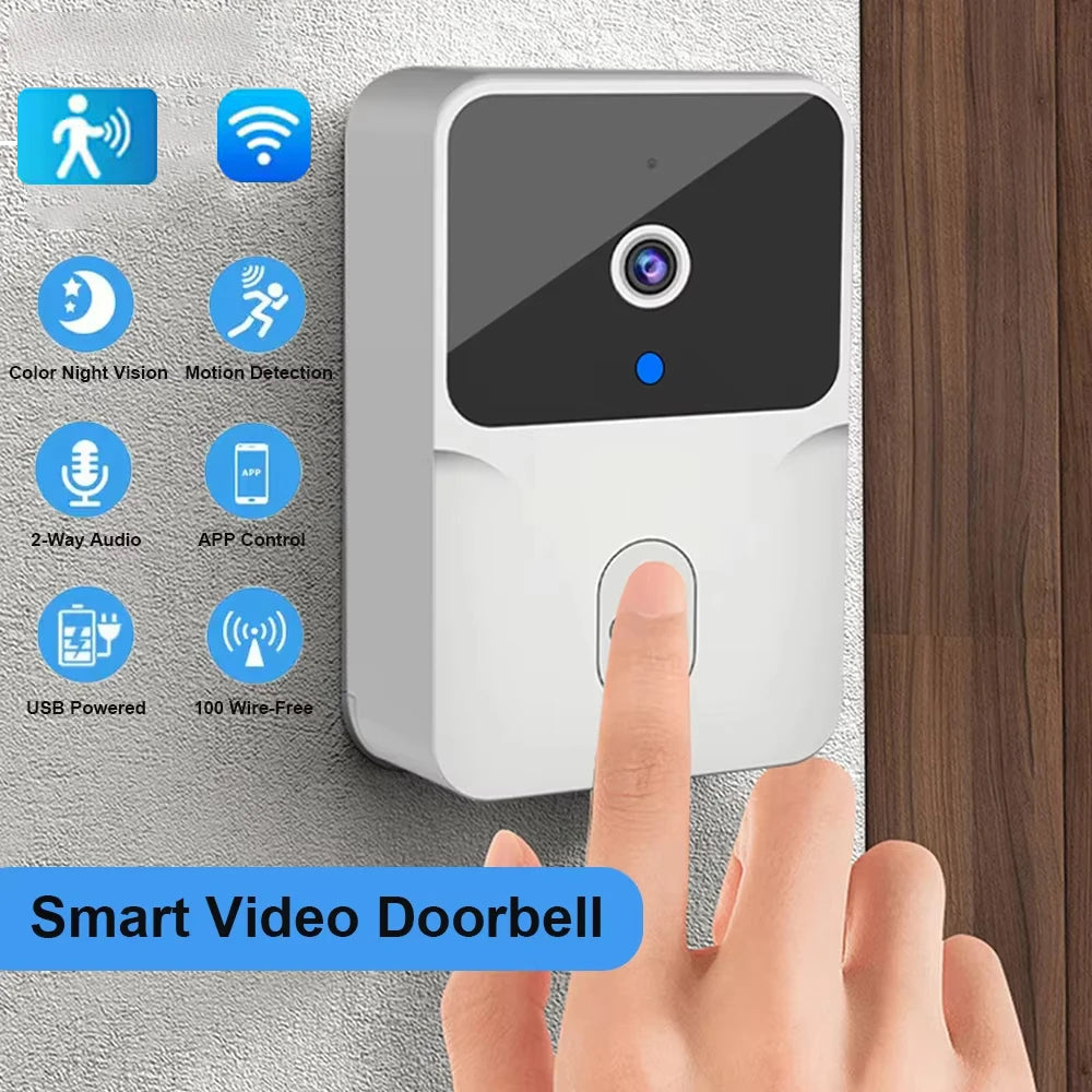Wireless Smart Video Doorbell