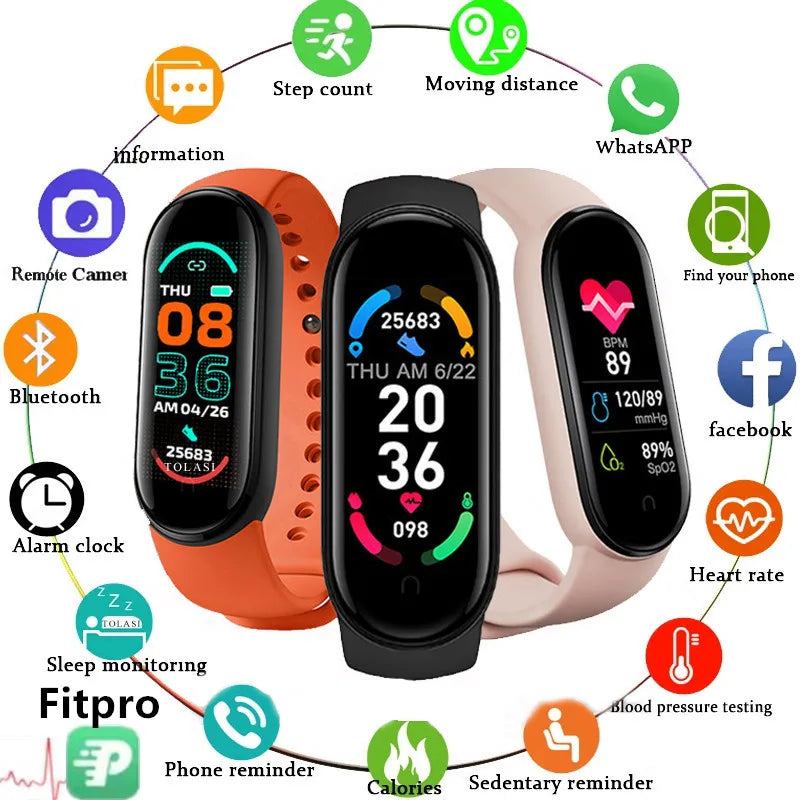 Smart Watch Men Women Fitness