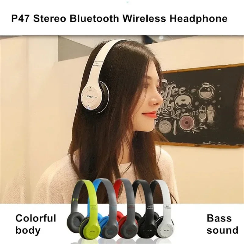 Wireless Headphone Foldable