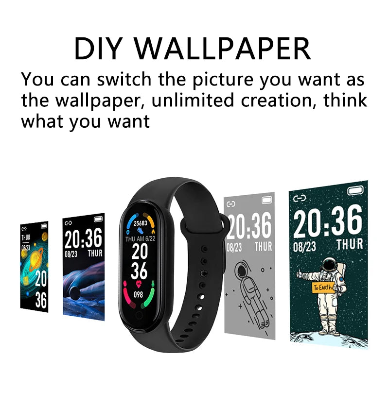 Smart Watch Men Women Fitness