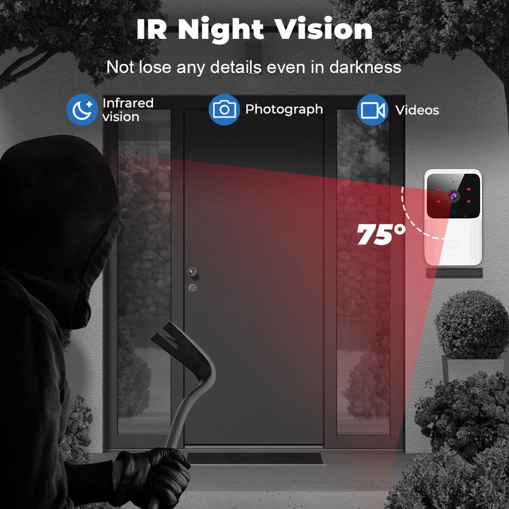Wireless Smart Video Doorbell