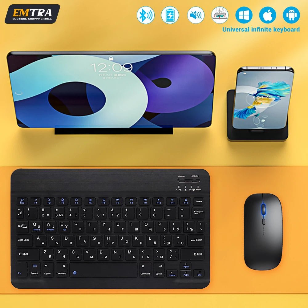 Bluetooth Keyboard and Mousse - EverPeak storeeverpeakstore