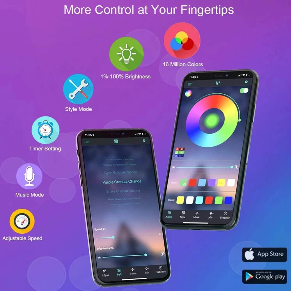 Bluetooth LED Strip - EverPeak storeeverpeakstore