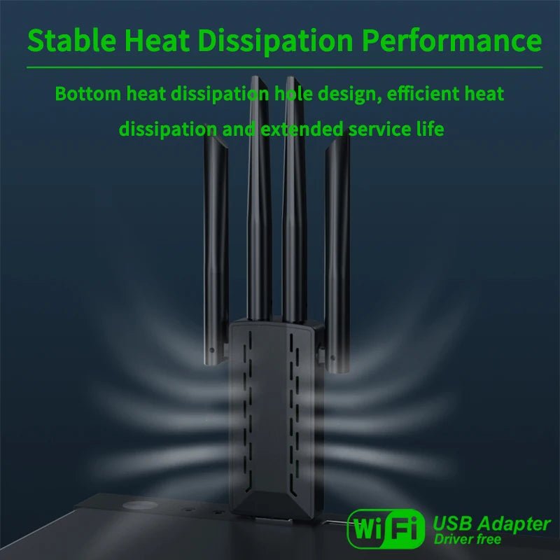 HyperLink 1200 Dual - Band WiFi Adapter - EverPeak storeeverpeakstore