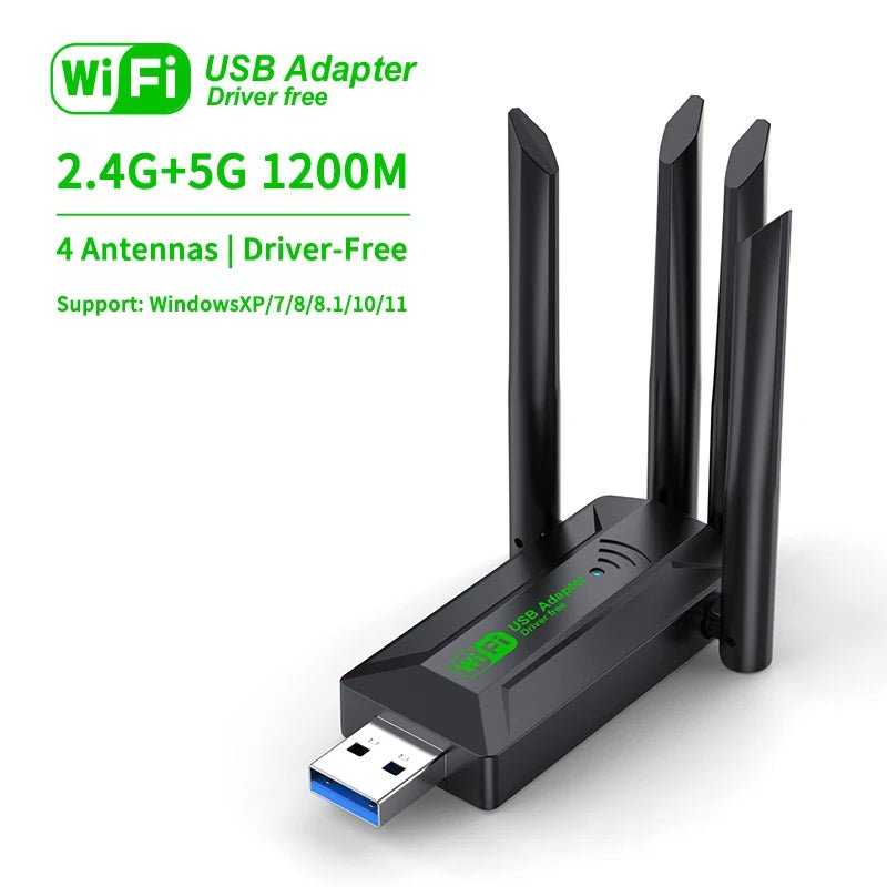 HyperLink 1200 Dual - Band WiFi Adapter - EverPeak storeeverpeakstore