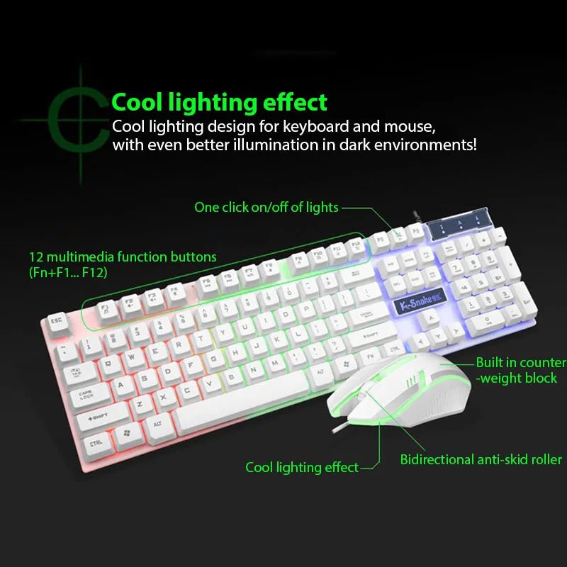 Keyboard And Mouse Set Waterproof - EverPeak storeeverpeakstore