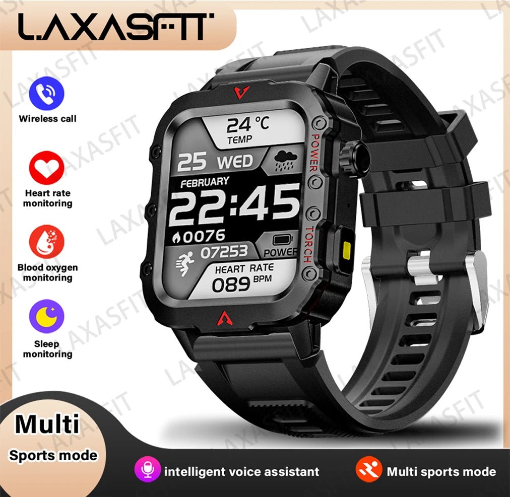 LAXASFIT Blaze Outdoor Smartwatch - EverPeak storeeverpeakstore