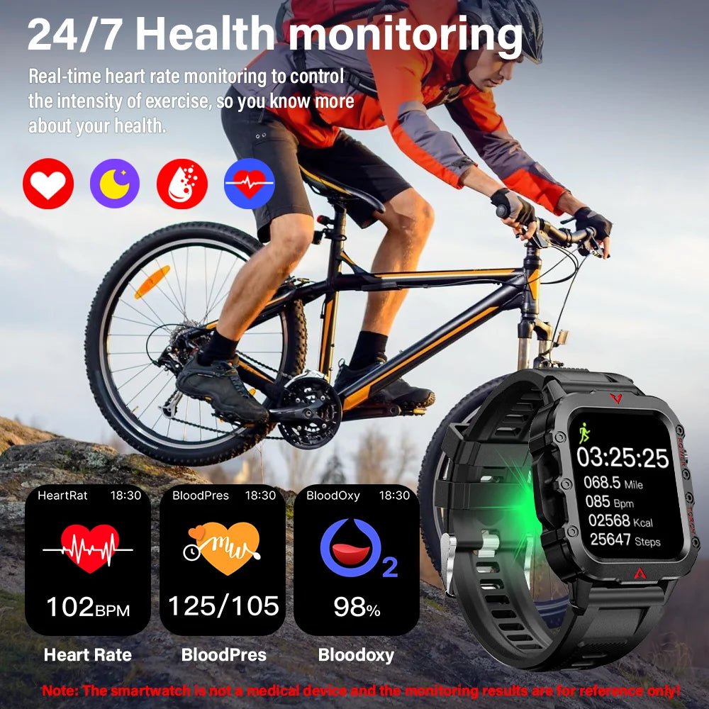 LAXASFIT Blaze Outdoor Smartwatch - EverPeak storeeverpeakstore