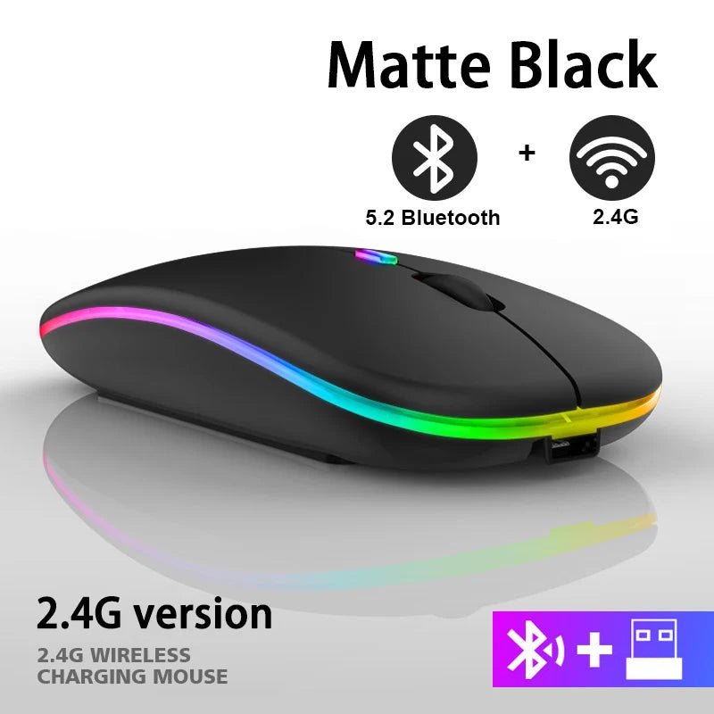 Rechargeable Bluetooth Wireless Mouse - EverPeak storeeverpeakstore