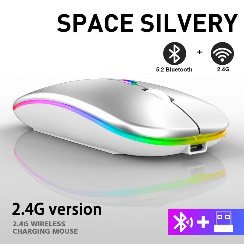 Rechargeable Bluetooth Wireless Mouse - EverPeak storeeverpeakstore