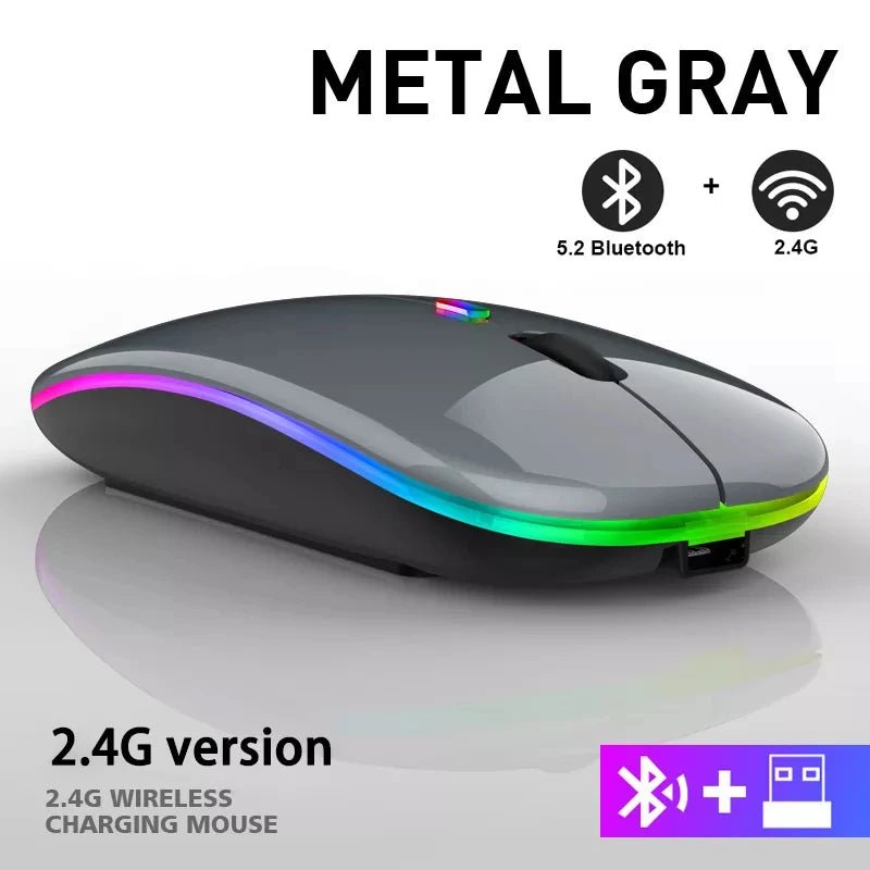 Rechargeable Bluetooth Wireless Mouse - EverPeak storeeverpeakstore