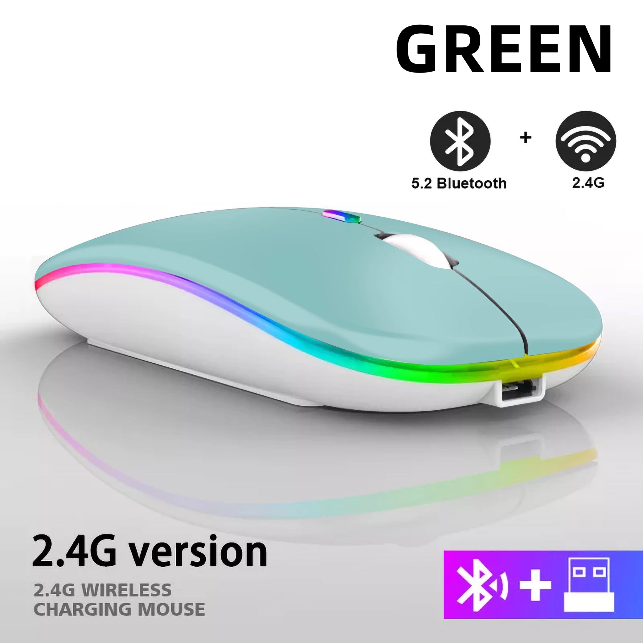 Rechargeable Bluetooth Wireless Mouse - EverPeak storeeverpeakstore