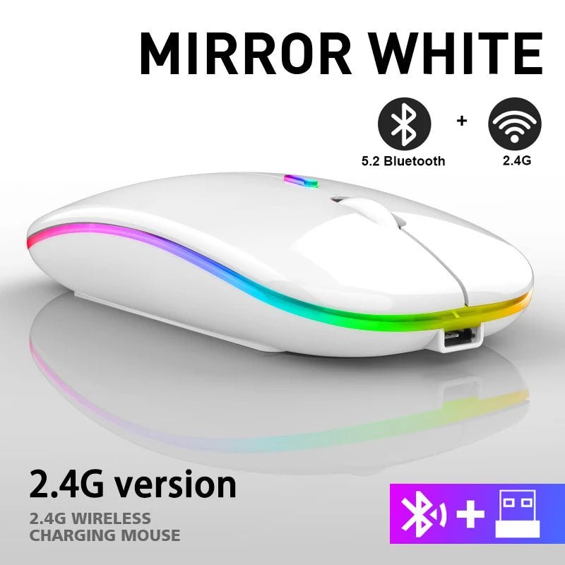 Rechargeable Bluetooth Wireless Mouse - EverPeak storeeverpeakstore