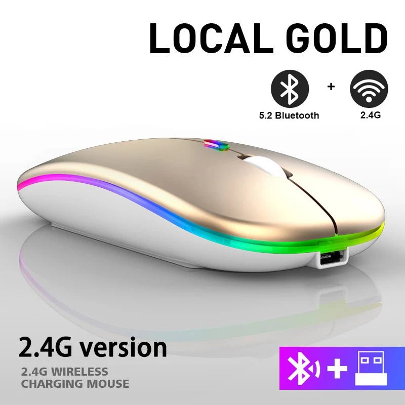 Rechargeable Bluetooth Wireless Mouse - EverPeak storeeverpeakstore