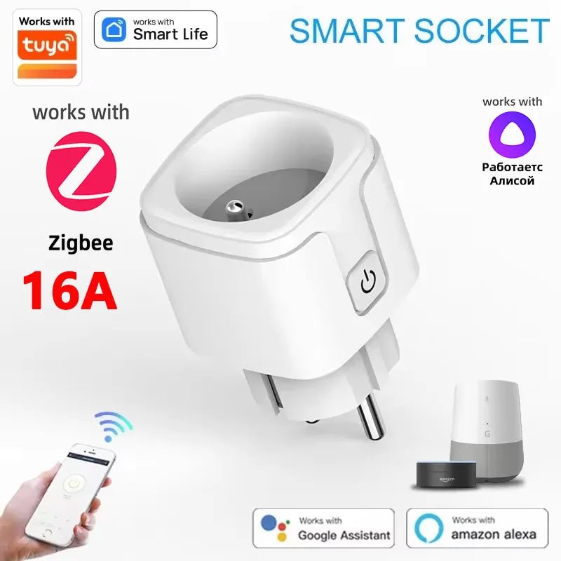 Smart Plug WIFI/Zigbee EU - EverPeak storeeverpeakstore