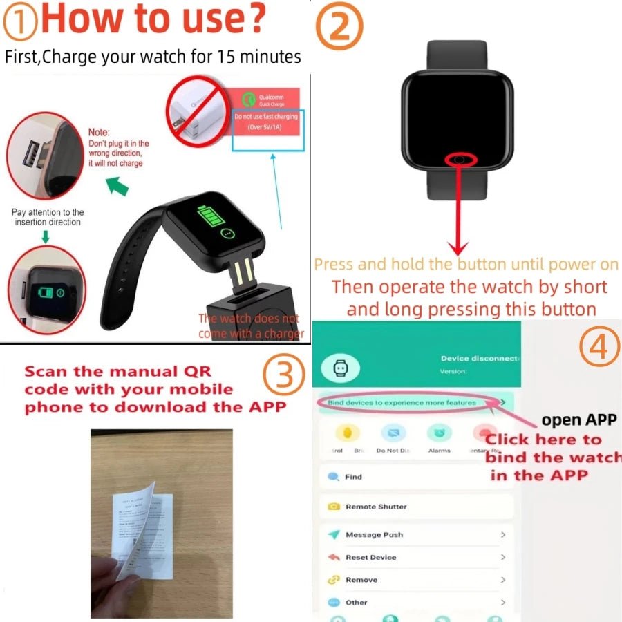 Smartwatch X - EverPeak storeeverpeakstore