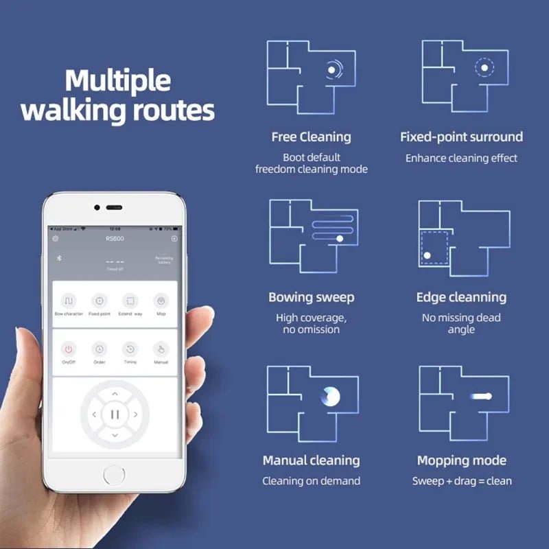 Vacuum Cleaner App Control - EverPeak storeeverpeakstore