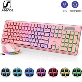 Wireless Keyboard MouseRGB - EverPeak storeeverpeakstore