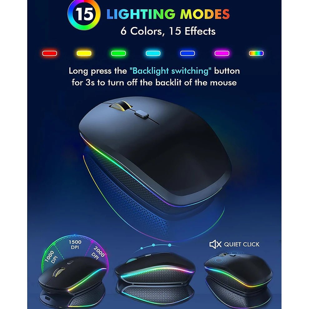 Wireless Keyboard MouseRGB - EverPeak storeeverpeakstore