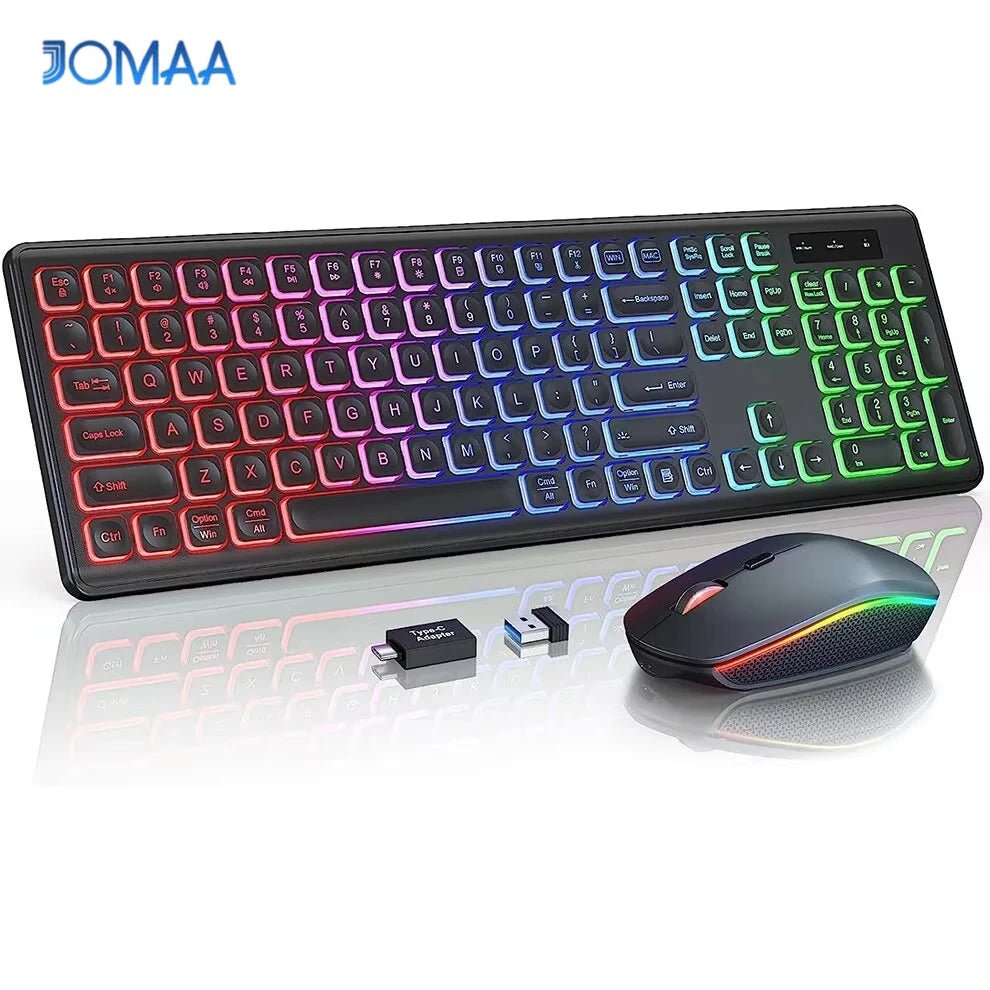 Wireless Keyboard MouseRGB - EverPeak storeeverpeakstore