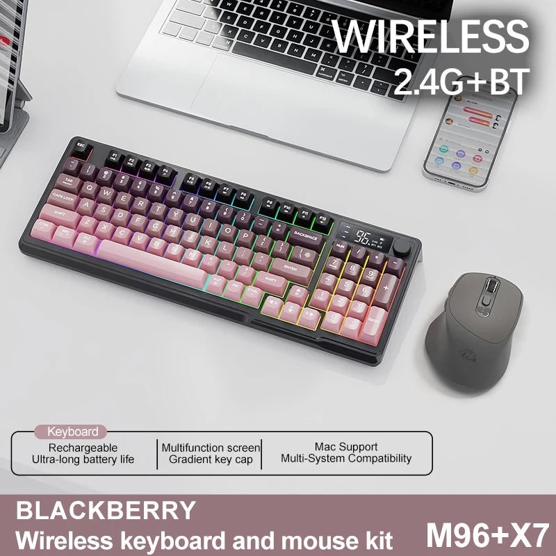 Wireless Keyboard With Mouse Gaming,Electronic - EverPeak storeeverpeakstore