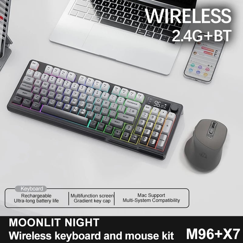 Wireless Keyboard With Mouse Gaming,Electronic - EverPeak storeeverpeakstore